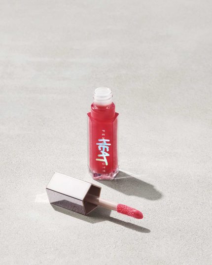 لیپ پلامپرهیت گلاس بمب فنتی بیوتی رنگ Hot Cherry - sheer red